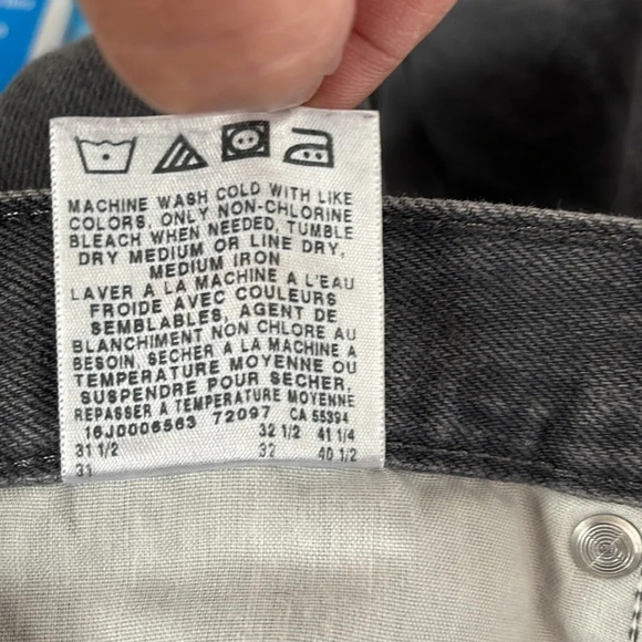 VINTAGE WRANGLER Grey Wash High Waisted Straight Leg Jeans Denim 5 pocket 30 - Picture 8 of 10